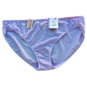 Secret Treasures Leaf Lace Bikini Size XL Purple W233